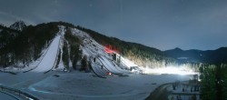 Archiv Foto Webcam Nordisches Zentrum Planica 01:00