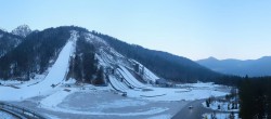 Archiv Foto Webcam Nordisches Zentrum Planica 06:00