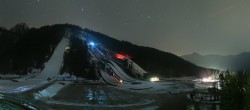 Archiv Foto Webcam Nordisches Zentrum Planica 23:00