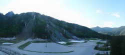 Archiv Foto Webcam Nordisches Zentrum Planica 17:00