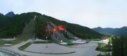 Archiv Foto Webcam Nordisches Zentrum Planica 23:00