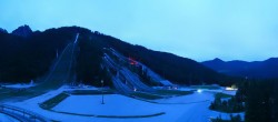 Archiv Foto Webcam Nordisches Zentrum Planica 03:00