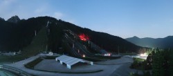 Archiv Foto Webcam Nordisches Zentrum Planica 23:00