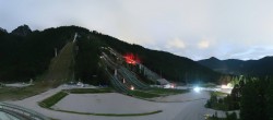 Archiv Foto Webcam Nordisches Zentrum Planica 23:00