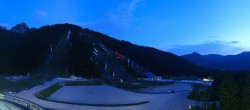 Archiv Foto Webcam Nordisches Zentrum Planica 03:00