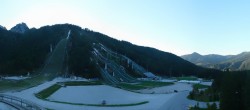 Archiv Foto Webcam Nordisches Zentrum Planica 17:00