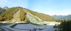 Archiv Foto Webcam Nordisches Zentrum Planica 09:00