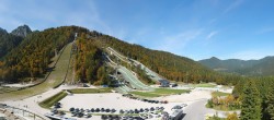 Archiv Foto Webcam Nordisches Zentrum Planica 11:00