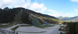 Archiv Foto Webcam Nordisches Zentrum Planica 09:00
