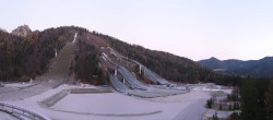 Archiv Foto Webcam Nordisches Zentrum Planica 05:00