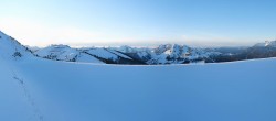 Archiv Foto Webcam Leogang - Ausblick vom Großen Asitz 15:00