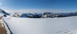 Archiv Foto Webcam Leogang - Ausblick vom Großen Asitz 13:00