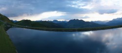 Archiv Foto Webcam Leogang - Ausblick vom Großen Asitz 19:00