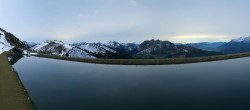 Archiv Foto Webcam Leogang - Ausblick vom Großen Asitz 19:00