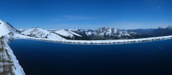 Archiv Foto Webcam Leogang - Ausblick vom Großen Asitz 19:00