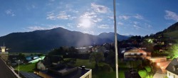 Archiv Foto Webcam Gröbming: Kirche und Panoramabad 01:00