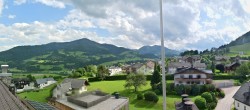 Archiv Foto Webcam Gröbming: Kirche und Panoramabad 15:00