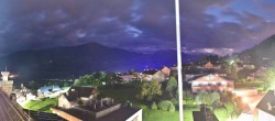 Archiv Foto Webcam Gröbming: Kirche und Panoramabad 23:00