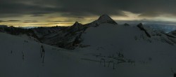 Archiv Foto Webcam Hintertuxer Gletscher - Ausblick Gefrorene Wand 23:00