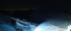 Archived image Webcam Hintertux Glacier - View from Gefrorene Wand 23:00