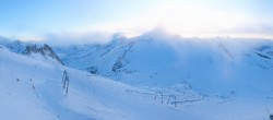 Archiv Foto Webcam Hintertuxer Gletscher - Ausblick Gefrorene Wand 15:00