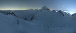 Archiv Foto Webcam Hintertuxer Gletscher - Ausblick Gefrorene Wand 19:00