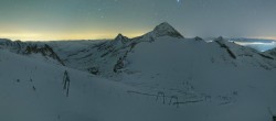 Archiv Foto Webcam Hintertuxer Gletscher - Ausblick Gefrorene Wand 23:00