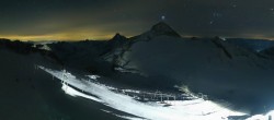 Archiv Foto Webcam Hintertuxer Gletscher - Ausblick Gefrorene Wand 23:00