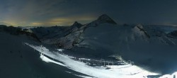 Archiv Foto Webcam Hintertuxer Gletscher - Ausblick Gefrorene Wand 03:00