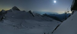 Archiv Foto Webcam Hintertuxer Gletscher - Ausblick Gefrorene Wand 21:00