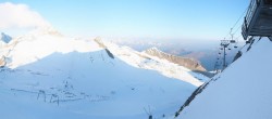 Archiv Foto Webcam Hintertuxer Gletscher - Ausblick Gefrorene Wand 05:00