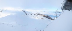 Archiv Foto Webcam Hintertuxer Gletscher - Ausblick Gefrorene Wand 05:00