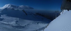 Archiv Foto Webcam Hintertuxer Gletscher - Ausblick Gefrorene Wand 01:00