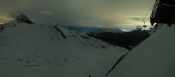 Archiv Foto Webcam Hintertuxer Gletscher - Ausblick Gefrorene Wand 01:00