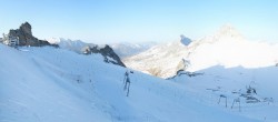 Archiv Foto Webcam Hintertuxer Gletscher - Ausblick Gefrorene Wand 05:00