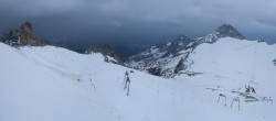 Archiv Foto Webcam Hintertuxer Gletscher - Ausblick Gefrorene Wand 19:00