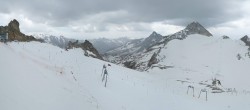 Archiv Foto Webcam Hintertuxer Gletscher - Ausblick Gefrorene Wand 13:00