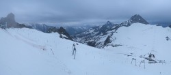 Archiv Foto Webcam Hintertuxer Gletscher - Ausblick Gefrorene Wand 19:00