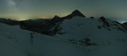 Archiv Foto Webcam Hintertuxer Gletscher - Ausblick Gefrorene Wand 23:00