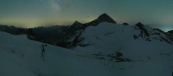 Archiv Foto Webcam Hintertuxer Gletscher - Ausblick Gefrorene Wand 01:00