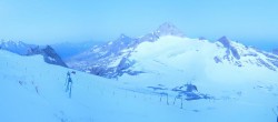 Archiv Foto Webcam Hintertuxer Gletscher - Ausblick Gefrorene Wand 03:00