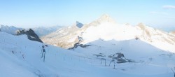 Archiv Foto Webcam Hintertuxer Gletscher - Ausblick Gefrorene Wand 05:00
