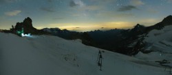 Archiv Foto Webcam Hintertuxer Gletscher - Ausblick Gefrorene Wand 23:00