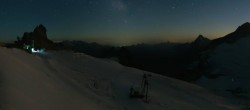 Archiv Foto Webcam Hintertuxer Gletscher - Ausblick Gefrorene Wand 23:00