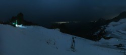 Archiv Foto Webcam Hintertuxer Gletscher - Ausblick Gefrorene Wand 23:00