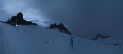 Archiv Foto Webcam Hintertuxer Gletscher - Ausblick Gefrorene Wand 01:00