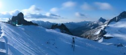 Archiv Foto Webcam Hintertuxer Gletscher - Ausblick Gefrorene Wand 23:00