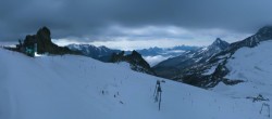 Archiv Foto Webcam Hintertuxer Gletscher - Ausblick Gefrorene Wand 01:00