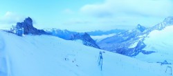 Archiv Foto Webcam Hintertuxer Gletscher - Ausblick Gefrorene Wand 03:00