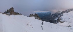 Archiv Foto Webcam Hintertuxer Gletscher - Ausblick Gefrorene Wand 19:00